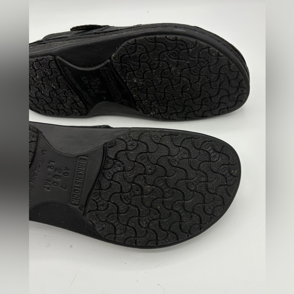 Birkenstock Madeira fisherman closed toe dark gray sandal women’s size 9 men’s 7 - Picture 6 of 6